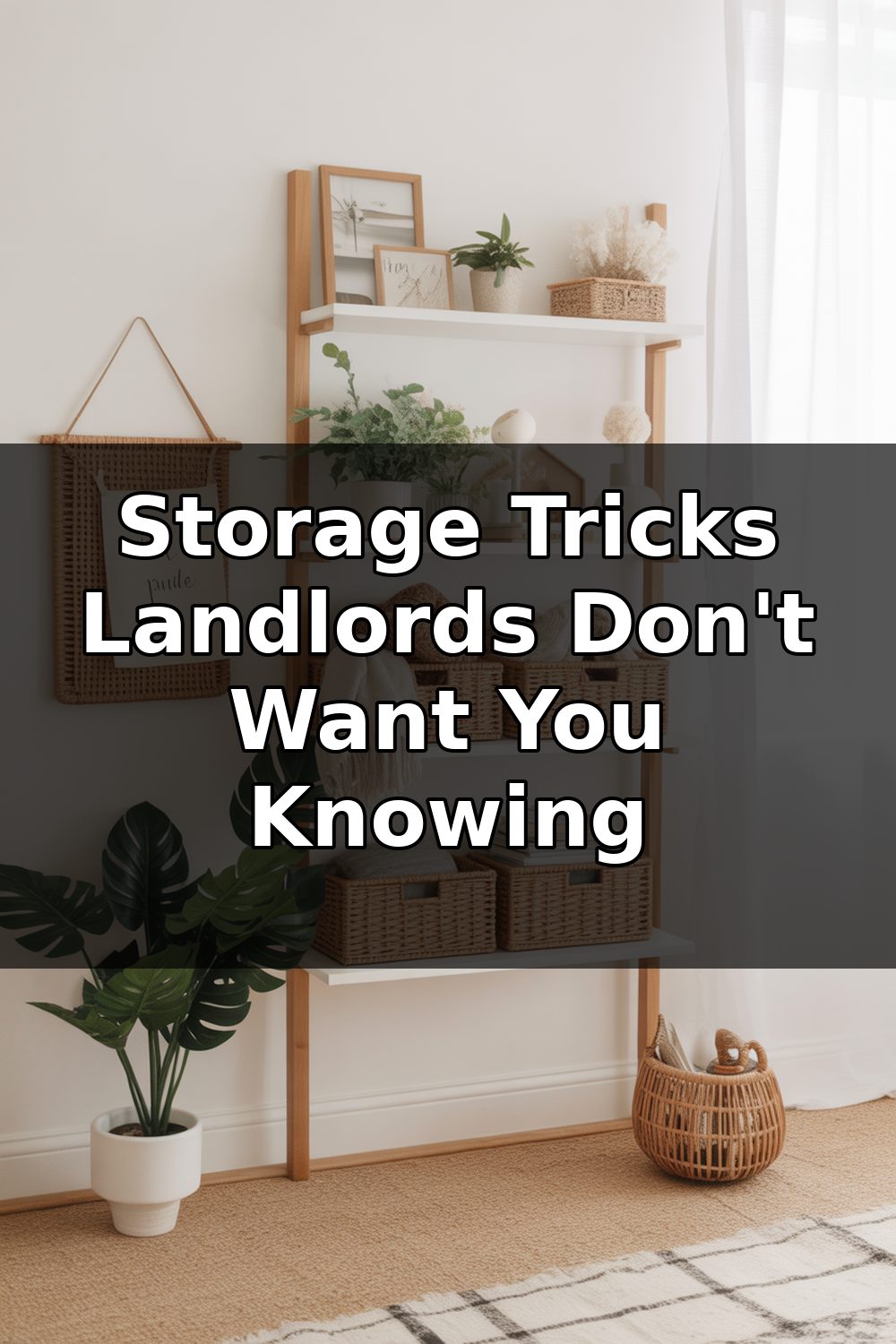 Rental-Friendly Storage Hacks: No Drilling Required