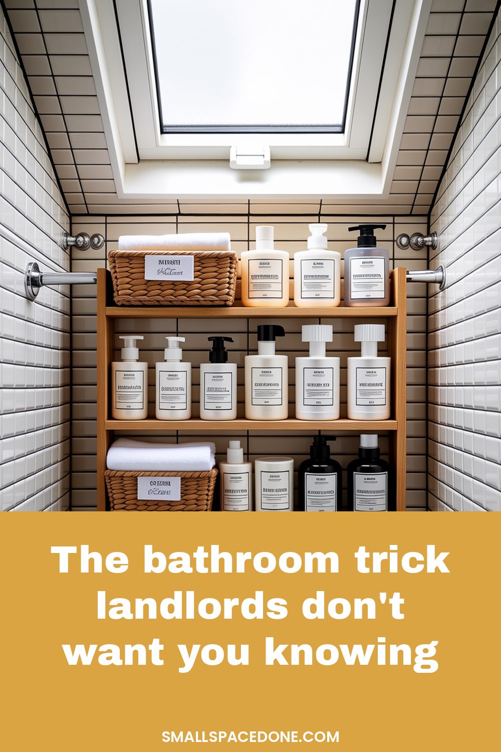 Small Apartment Bathroom Storage Ideas for Renters