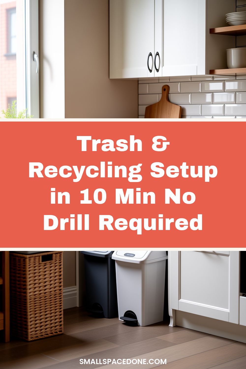 Small Kitchen Trash and Recycling Solutions That Actually Fit Your Rental Space