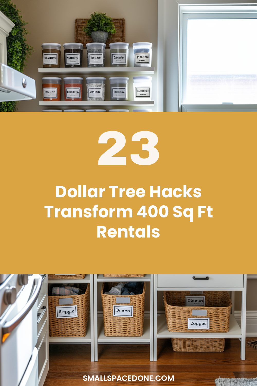 Dollar Tree Organization Ideas for Small Spaces: Transform Your Rental on a Budget